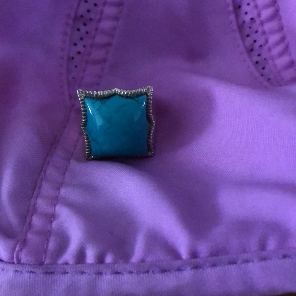 Sterling silver turquoise ring